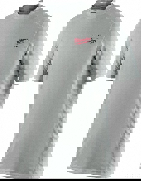 Base Layer Shirt: Polyester, Large, Gray